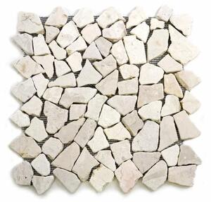 Divero Garth 604 mramorová mozaika krémová - 1 m2