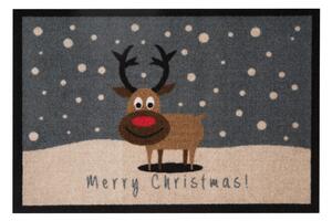 Rohožka Hanse Home Merry Christmas Reindeer, 40 × 60 cm