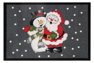 Rohožka Hanse Home Santa and Snowman, 40 × 60 cm