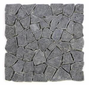 Garth Mozaika z andezitu - tmavo sivá obklady 1 m2