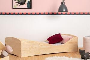 Detská dizajnová posteľ z masívu PEPE 5 - 160x90 cm