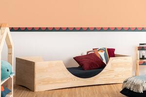 Detská dizajnová posteľ z masívu PEPE 2 - 180x90 cm
