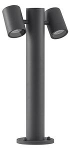 Lucande - Maloney 2 Záhradná Lampa H50 Dark Grey - Lampemesteren