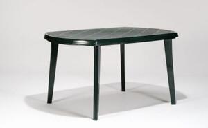 Záhradný plastový stôl ELISE zelený