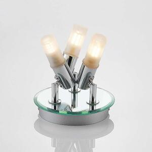 Lindby - Zela 3 Stropné Lampa Chrome/White Lindby - Lampemesteren