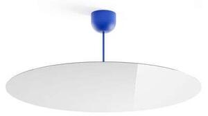 Luceplan - Milimetro Stropné Lampa H33 Ø85 Blue/Mirror Luceplan - Lampemesteren