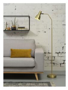 Stojacia lampa s kovovým tienidlom v zlatej farbe (výška 140 cm) Valencia – it's about RoMi