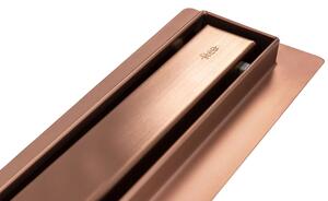 Odtokový žľab NEO Slim Pro brushed copper 60