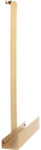 Rea Tori, kúpeľňová závesná polička 40x9,5x75,5 cm, zlatá matná, REA-85001