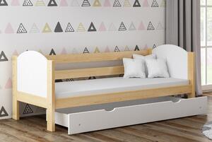 Detská posteľ z masívu VIKI (2) - 160x80 cm
