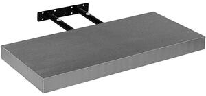 Nástěnná police STILISTA VOLATO - stříbrná 110 cm