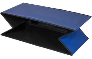STILISTA 6478 Skladacia lavica s úložným priestorom - modrá