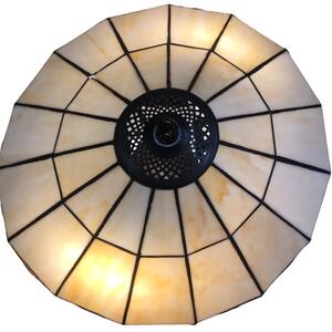 Lampa Tiffany stolová CREAM Ø41*60