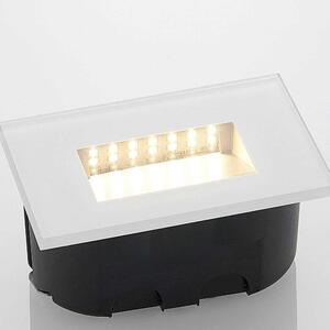 Lucande - Jody LED Vonkajšie Vstavané Nástenné Svietidlo W12 White - Lampemesteren