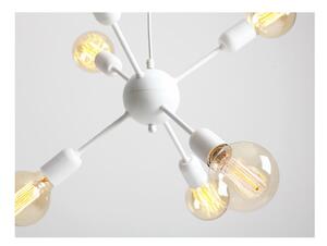 Biele závesné svietidlo na 6 žiaroviek Custom Form Vanwerk Ball