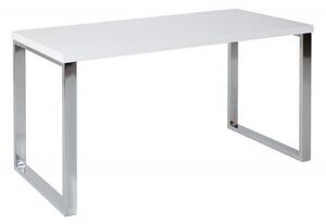 Písací stôl White Desk 120x60cm biely