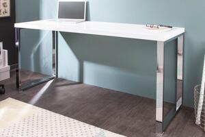 Písací stôl biely 140x60cm
