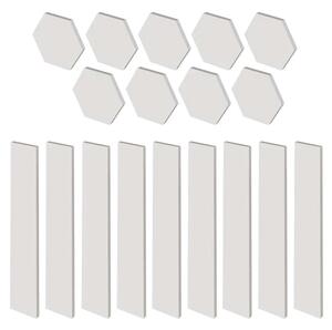 GoSmart LED svietidlo Lines biele, 9 dielov, 34 W, RGBIC stmievateľné, WiFi (ZIW249R)