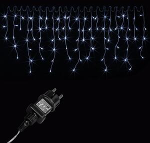 VOLTRONIC svetelný dážď 15 m, 600 LED, studená biela