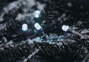 Nexos 837 Vianočné LED osvetlenie 10m - studené biele, 100 diód