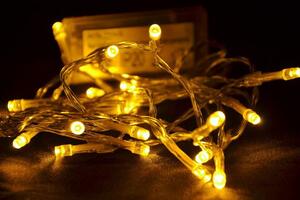 Nexos 42978 Vianočné LED osvetlenie - 1,35 m, 10 LED, teplá biela