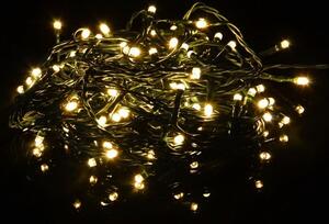 Nexos 876 Vianočná LED reťaz 10 m, 100 LED diód, teplá biela