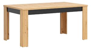 Jedálensky stôl BRW Ostia STO/7/16 (dub artisan + dub čierny) (pre 6 až 8 osôb). Vlastná spoľahlivá doprava až k Vám domov. 1025966