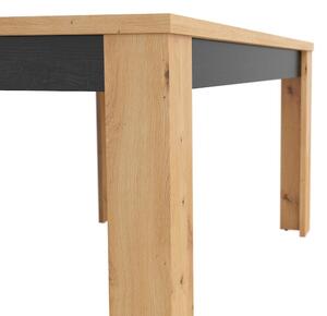 Jedálensky stôl BRW Ostia STO/7/16 (dub artisan + dub čierny) (pre 6 až 8 osôb). Vlastná spoľahlivá doprava až k Vám domov. 1025966