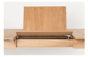 Rozkladací jedálenský stôl Zuiver Glimpse, 120 × 80 cm