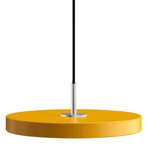 UMAGE - Asteria Mini Závěsná Lampa Saffron Yellow/Steel Top Umage - Lampemesteren