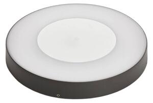 Lucande - Sora LED Round Vonkajšie Stropné Lampa w/Sensor Dark Grey Lucande - Lampemesteren