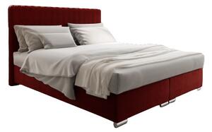 Manželská posteľ 140 cm Penarth (červená) (s roštom, matracom a úl. priestorom). Vlastná spoľahlivá doprava až k Vám domov. 1026039