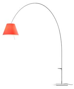 Luceplan - Lady Costanza Stojaca Lampa s Prepínač Red/Aluminium Luceplan - Lampemesteren