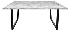 Jedálenský stôl Loft 160 cm šedá