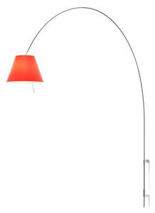Luceplan - Lady Costanza Nástenné Svietidlo s Prepínač Red/Aluminium Luceplan - Lampemesteren