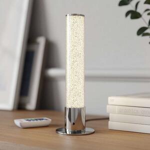 Lindby - Fria Stolová Lampa Smart Home Transparent/Chrome - Lampemesteren