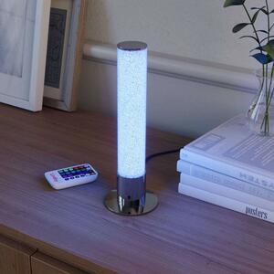 Lindby - Fria Stolová Lampa Smart Home Transparent/Chrome Lindby - Lampemesteren