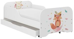 Detská posteľ KIM - LÍŠKA 160x80 cm