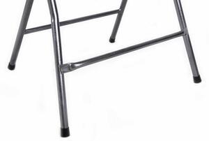 Garthen BISTRO 41003 Párty stolík skladací vrátane elastického poťahu 80 x 80 x 110 cm