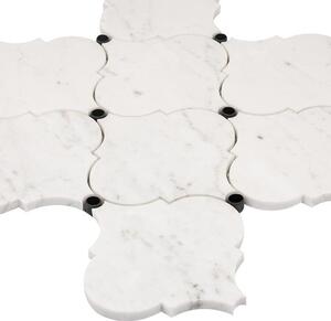 DUNIN - Carrara White Hall Mramorové mozaiky DUNIN (30 x 25 cm / 1 ks)