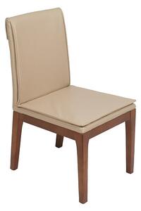 Sada 2 krémovo-bielych jedálenských stoličiek s konštrukciou z dubového dreva Santiago Pons Donato