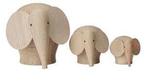 Woud - Nunu Elephant Medium Oak Woud - Lampemesteren