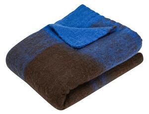 Hübsch - Inlet Blanket Brown/Blue Hübsch - Lampemesteren