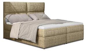 Manželská posteľ Boxspring 145 cm Alyce (béžová) (s matracmi). Vlastná spoľahlivá doprava až k Vám domov. 1027433