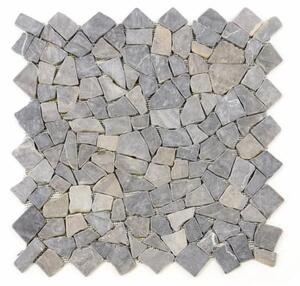 Divero 622 mramorová mozaika sivá 1 m²