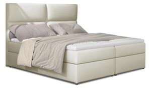 Manželská posteľ Boxspring 145 cm Alyce (svetlobéžová) (s matracmi). Vlastná spoľahlivá doprava až k Vám domov. 1027439