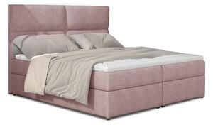 Manželská posteľ Boxspring 145 cm Alyce (ružová) (s matracmi). Vlastná spoľahlivá doprava až k Vám domov. 1027443