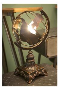 Čierna stolová industriálna lampa Mauro Ferretti World