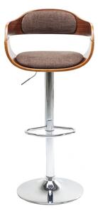 Hnedá barová stolička Kare Design Monaco Schoko