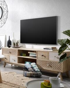 TV stolík z mangového dreva Kave Home Hood
